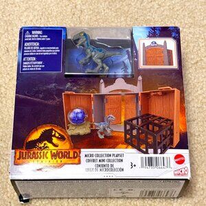 NWT - Mattel - Jurassic World Dominion - Micro Collection Playset